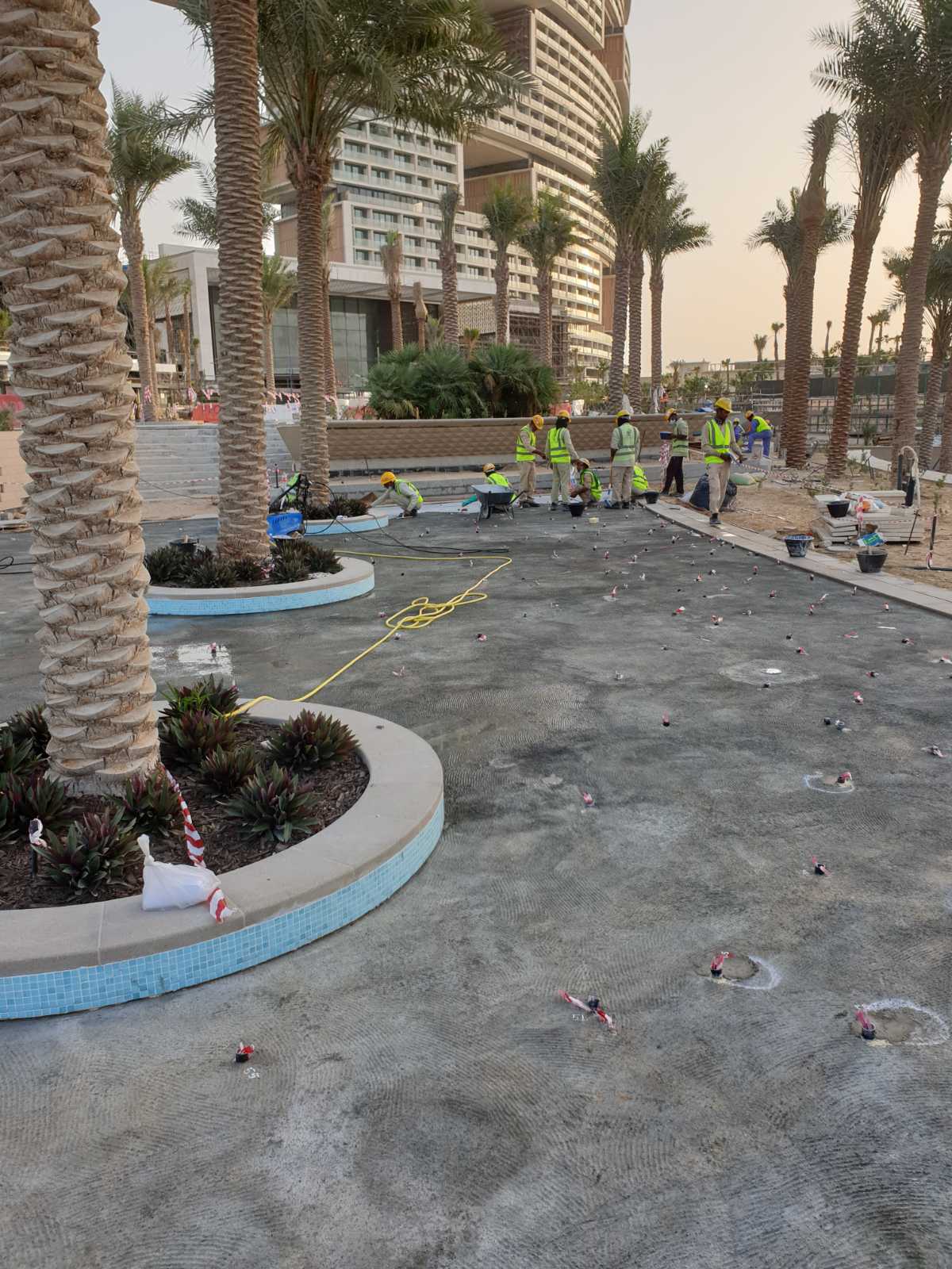  Dubai swimming pool pebble coatings